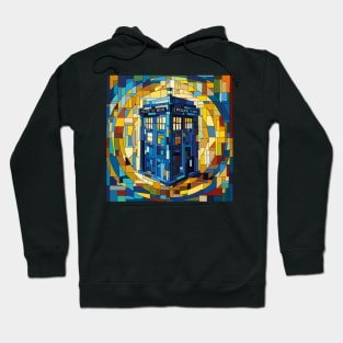 Cubist time and space Hoodie